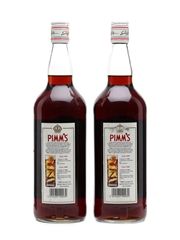 Pimm's The Original No.1 Cup Bottled 1980s 2 x 1 Litre