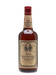 Old Overholt Straight Rye Whiskey Bottled 1960s 75.7cl / 43%