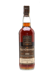 Glendronach 1992 Oloroso Sherry Butt 22 Year Old 70cl / 59.4%