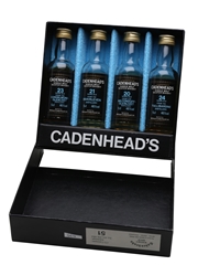 Cadenhead’s Blue Set Bottled 1980s - Convalmore, Inverleven, Miltonduff, Tullibardine 4 x 5cl / 46%