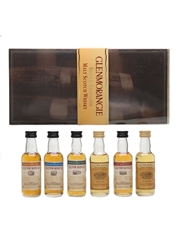 Glenmorangie Malt Whisky Collection 10 Year Old, Burgundy, Madeira, Port & Sherry Wood Finish Set 6 x 5cl
