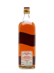 Johnnie Walker Red Label Bottled 1970s Duty Free 114cl