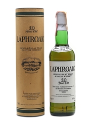 Laphroaig 10 Year Old Bottled 1990s - Spirit 70cl / 43%