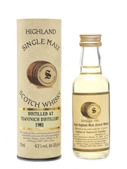 Teaninich 1981 17 Year Old - Signatory Vintage 5cl / 43%
