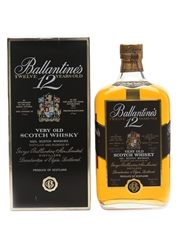 Ballantine's 12 Year Old Bottled 1980s 94.5cl / 43%