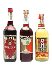Biancosarti Amaro Tonico, Filipetti Americano & Motta Aperitivo