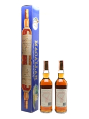 Macallan 7 Year Old - Pair Bottled 1990s - Giovinetti 2 x 70cl / 40%