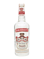 Smirnoff Red Label Bottled 1980s - Hartford, USA 100cl / 40%