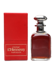 Hennessy Napoleon Silver Top Library Decanter