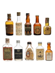 10 x Blended Scotch Whisky Miniature 