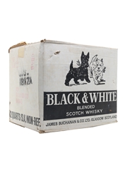 Black & White Bottled 1970s 12 x 75cl / 43.28%