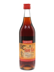 Hawker's Sloe Gin Bottled 1970s 68cl / 25.7%