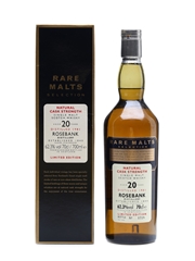 Rosebank 1981 20 Year Old Bottled 2002 - Rare Malts Selection 70cl / 62.3%