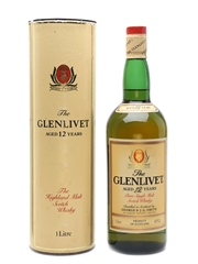 Glenlivet 12 Year Old Bottled 1980s 100cl / 43%