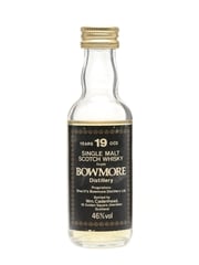 Bowmore 19 Year Old Bottled 1980s - Cadenhead's 5cl / 46%