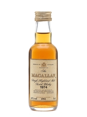 Macallan 1974 Bottled 1992 Miniature 