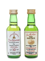 Clynelish 1989 & 10 Year Old James MacArthur's Old Master's 2 x 5cl