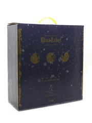 Johnnie Walker Blue Label Fu Lu Shou Edition - Chinese Mythology Collection 3 x 75cl / 40%