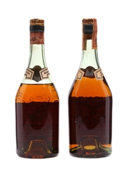 2 x Assorted Napoleon Cognac Bottled 1960s 2 x 73cl