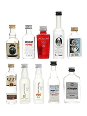 10 x Assorted Jenever, Liqueur, Vodka Miniature 