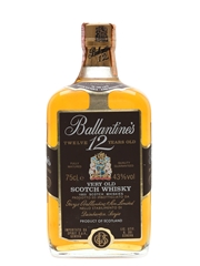 Ballantine's 12 Year Old Bottled 1970s - Spirit 75cl / 43%