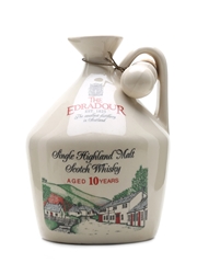 Edradour 10 Year Old Bottled 1980s - Ceramic Decanter 75cl / 43%