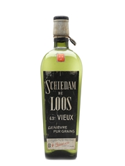 Flourent Schiedam De Loos Vieux Genievre Bottled 1950s 70cl / 43%
