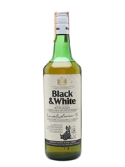 Black & White Bottled 1970s - Amerigo Sagna 75cl / 40%