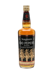 Seagram's 100 Pipers Bottled 1970s 75cl / 40%