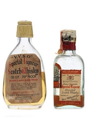 2 x Blended Scotch Whisky Miniatures 