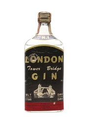 Tower Bridge London Gin Bottled 1960s - Old Moor Blending 75cl / 43%