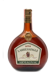 Larressingle 3 Star Armagnac Bottled 1960s-1970s 75cl / 40%