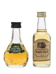 Irish Mist & Yukon Jack Whisky Liqueurs 2 x 5cl