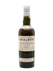 Black & White Spring Cap Bottled 1950s 75.7cl / 43.4%