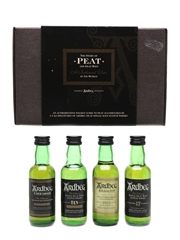 Ardbeg The Story Of Peat Pack Uigeadail, 10 Year Old, 1981 & 17 Year Old 4 x 5cl