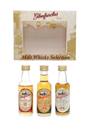 Glenfarclas Malt Whisky Selection 10, 15 & 25 Year Old 3 x 5cl