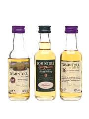 Tomintoul 10 & 16 Year Old  3 x 5cl / 40%