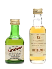 Littlemill NAS & 12 Year Old  2 x 5cl / 40%