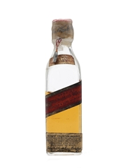 Johnnie Walker Red Label Bottled 1940s Miniature 