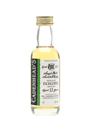 Inchgower 22 Year Old Cadenhead's 5cl / 56.5%