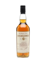 Inchgower 13 Year Old Bottled 2007 - The Manager's Dram 70cl / 58.9%