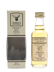 Tomatin 1988 Bottled 1990s-2000s - Connoisseurs Choice 5cl / 43%