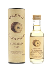 Glen Albyn 1980 12 Year Old Bottled 1993 - Signatory Vintage 5cl / 43%