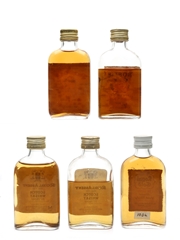 Assorted Blended Scotch Whisky Bottled 1960s - Private Cellar, Rose's, Royal Assent, Royal Gold 5 x 5cl