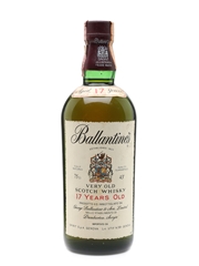 Ballantine's 17 Year Old Bottled 1970s-1980s - Spirit 75cl / 43%
