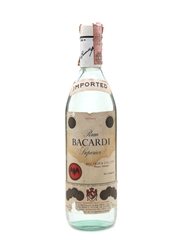 Bacardi Carta Blanca Bottled 1970s - Nassau, Bahamas 75cl / 40%
