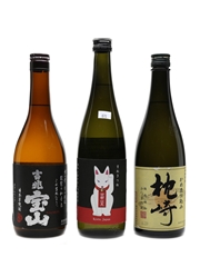 Assorted Japanese Shochu  3 x 72cl