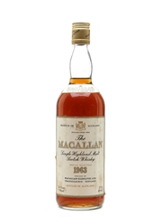 Macallan 1963 Bottled 1980s 75.7cl / 43%