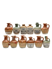 12 x Scotch & Irish Whisky Ceramic