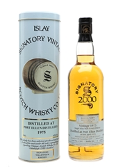 Port Ellen 1975 24 Year Old Millennium Edition Bottled 1999 - Signatory Vintage 70cl / 43%